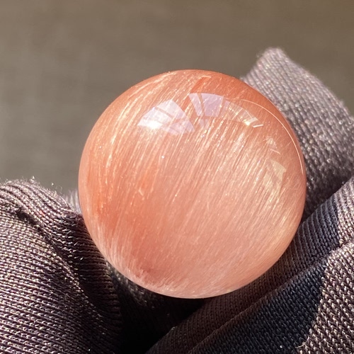 天然水晶顺发兔毛吊坠圆珠DIY水晶单珠饰品项链18mm一物一图