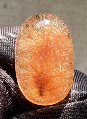 天然水晶发晶花吊坠裸石DIY发晶饰品项链挂坠一物一图