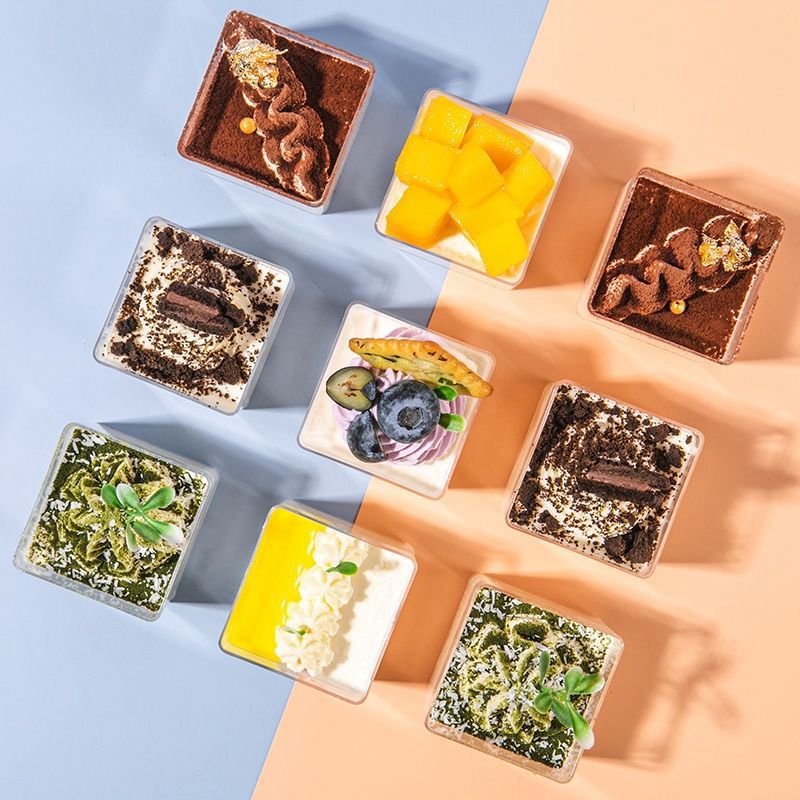 九宫格70ml布丁杯包邮