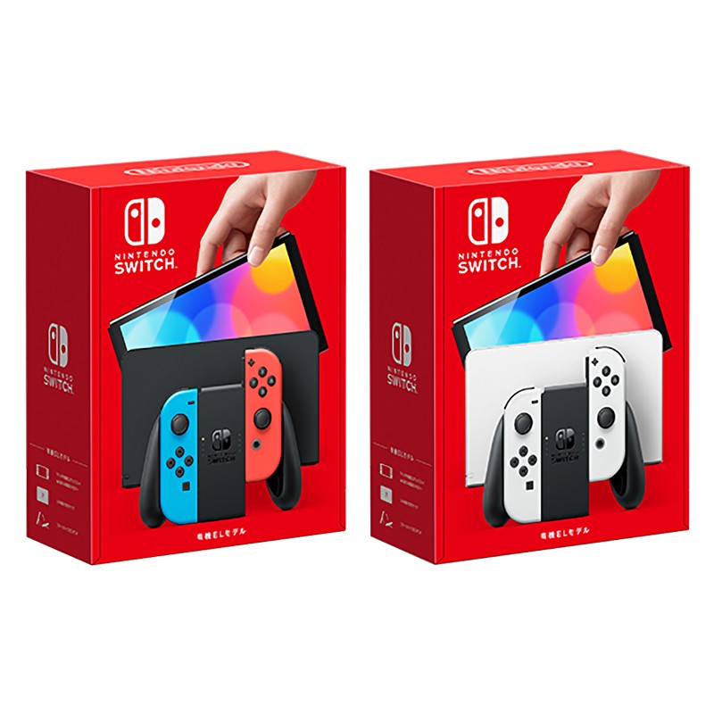 nintendo switch任天堂掌上oled白色红蓝国行游戏机 健身环大冒险