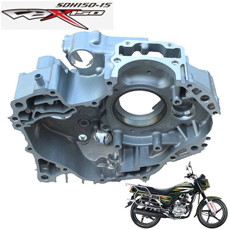 新大洲本田摩托车cbx150焰影sdh150-15/16左曲轴箱机油箱原厂配件