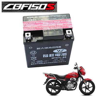 战彪免维护免加水CBF150裕祥电瓶