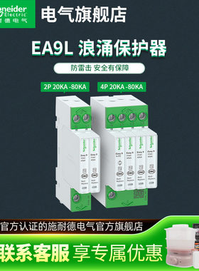 施耐德浪涌保护2P20KA4P80KA