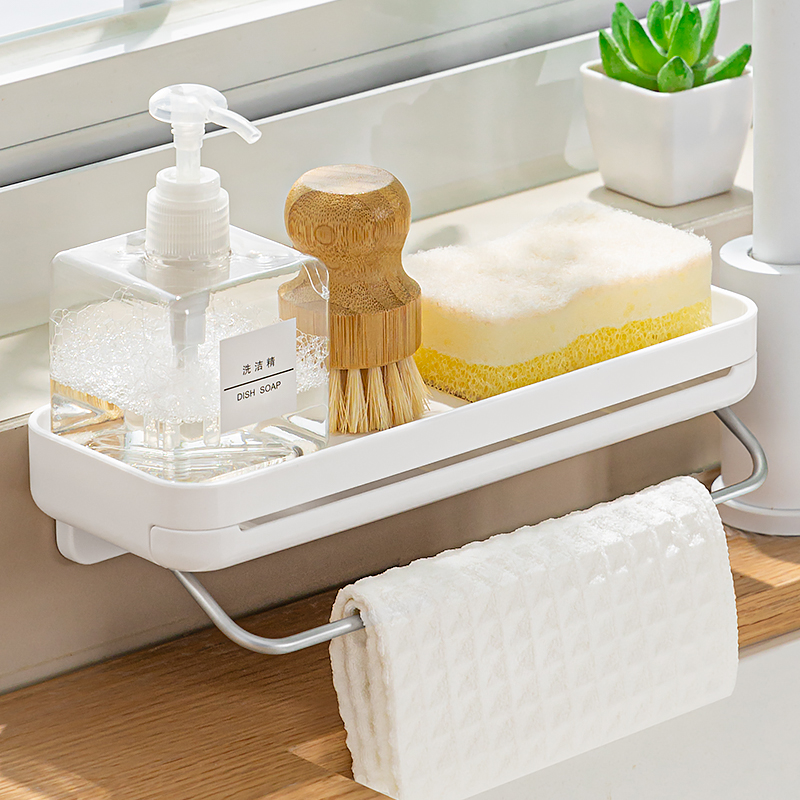 抹布沥水架水槽洗碗布收纳
