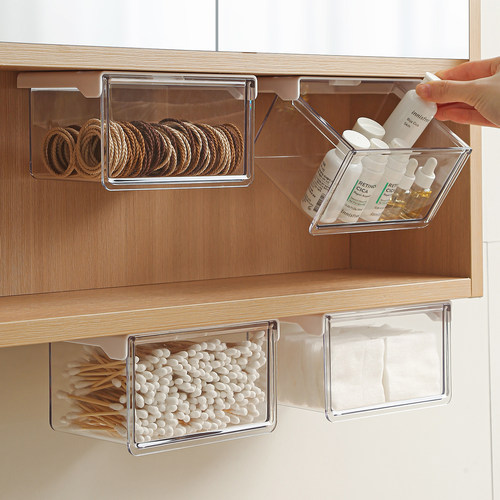 镜柜收纳盒抽屉式卫生间