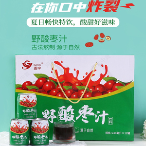 酸枣汁盖宇阜平天然饮料