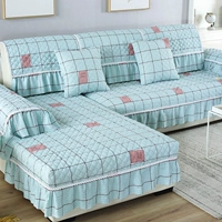 Sofa đệm bốn mùa phổ vải Châu Âu đệm chống trượt tất cả bao gồm đơn giản hiện đại phổ quát sofa bìa đầy đủ bao gồm - Ghế đệm / đệm Sofa thảm trải ghế sa lông