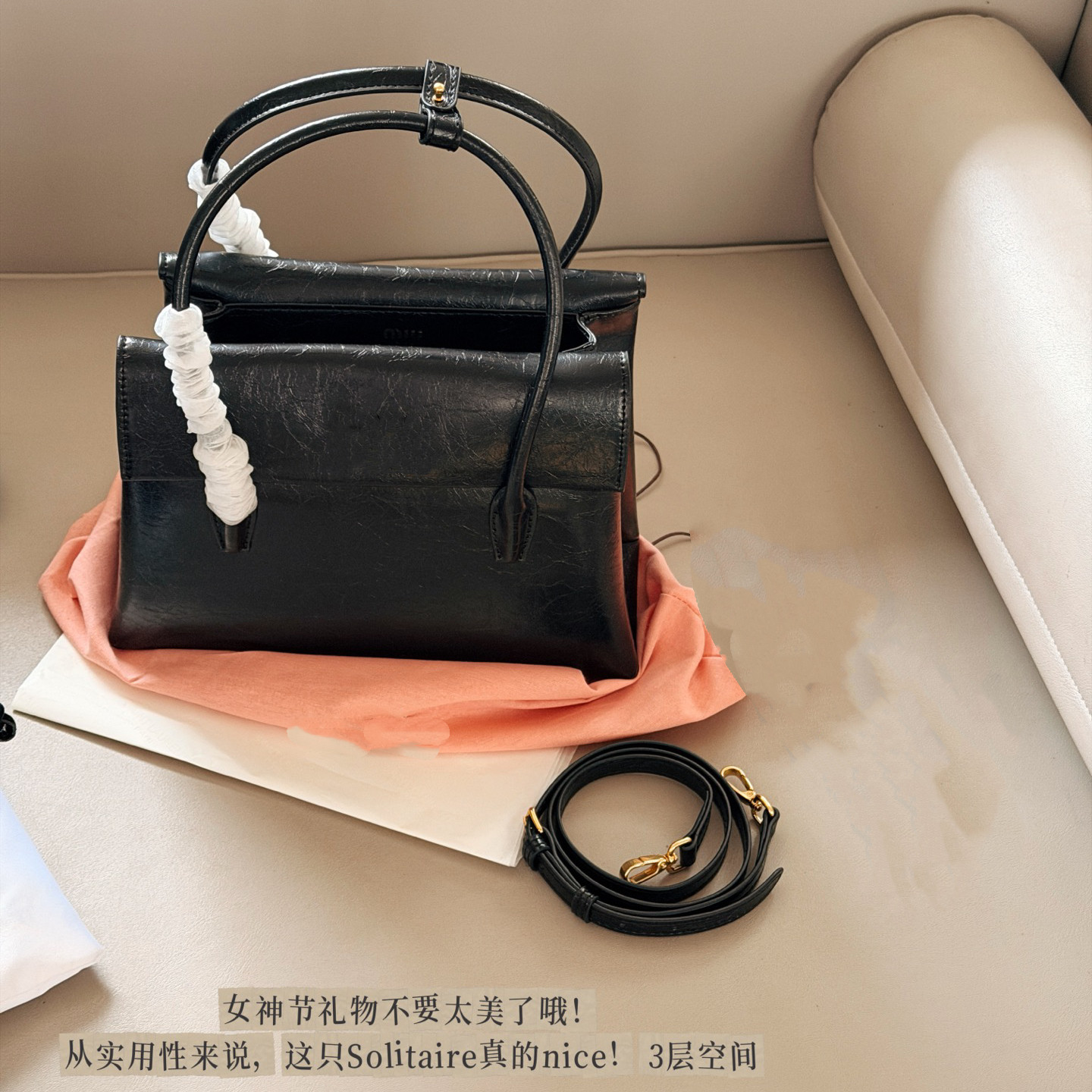 小众包包女牛皮手提小包2026腋下包