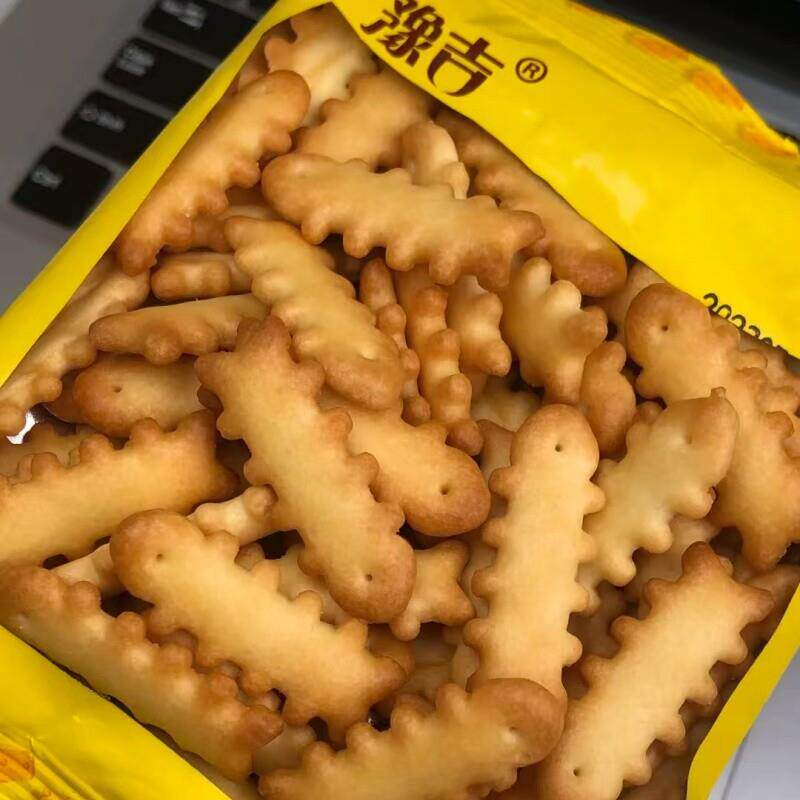 鱼骨芝士咸味饼干成语接龙乘法口诀饼干字母数字数学儿童食品