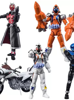 万代 盒蛋 掌动 假面骑士 SHODO-X14  Fourze流星 法爷 摩托 现货