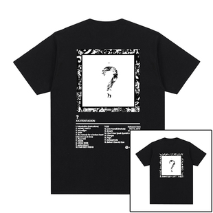XXXTENTACION短袖T恤问号Numb高街男女联名同款印花超火Ins个性潮