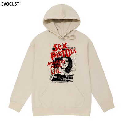 Sex Pistols性手枪摇滚乐队Anarchy in the uk休闲男女连帽卫衣