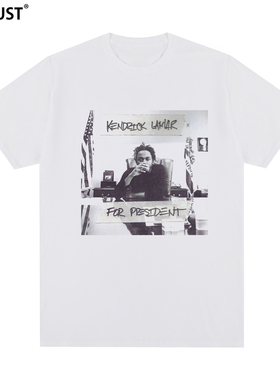 Kendrick Lamar短袖T恤功夫肯尼嘻哈说唱潮牌街头男女情侣美式INS