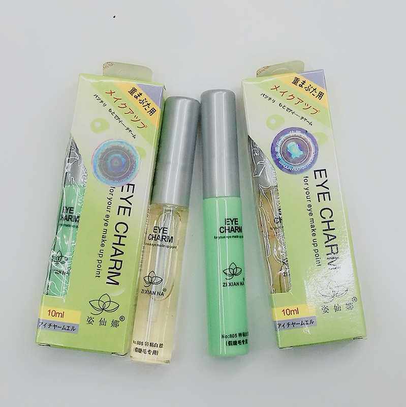 姿仙娜睫毛胶多用美目双眼皮贴白色超粘透明防过敏胶水假睫毛胶水