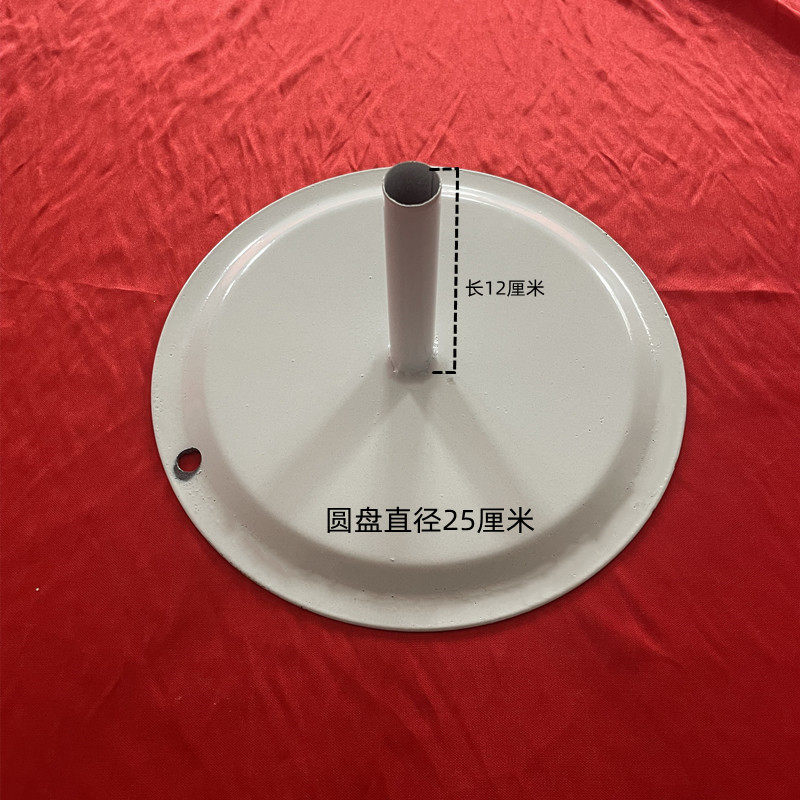 婚庆路引烤漆黑白色立柱背景架底座圆盘婚礼花器托盘kt板纸花支架