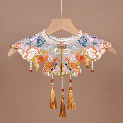 汉服云肩婴幼儿童男女装饰衣领