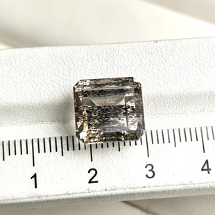 小众藏品 7.54ct高精切彩虹方柱石 色彩丰富 美轮美奂 无棉裂