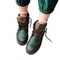 ANGELSKY318 AUTUMN AND WINTER NEW GENUINE LEATHER COWHIDE SEN LITERARY FLAT MARTIN BOOTS WOMENS SHOES BOOTS COUPLE SHOES