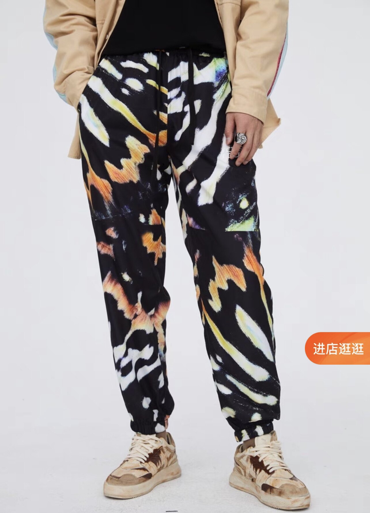 590【inxxstreet】screw loose夏潮牌情侣宽松休闲裤scb2230285