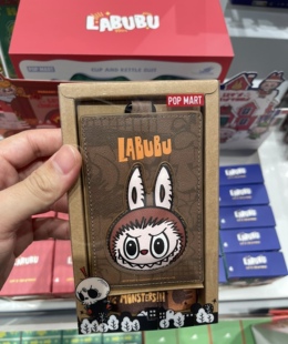 泡泡玛特POPMART限量周边LABUBUB拉布布TYCOCO卡套可爱男女生礼物
