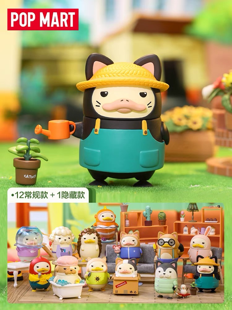duckoo宠物故事系列确认款 POPMART泡泡玛特盲盒手办摆件礼物现货