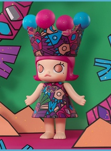 POPMART泡泡玛特MEGA珍藏系列ROYAL MOLLY美林甲辰400%大娃1000%