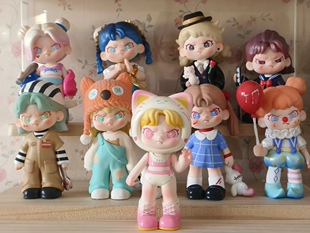 DORA幸运喵lucky cat 北京潮玩展会限量吊卡包邮现货可爱礼物手办