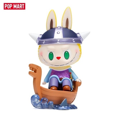POPMART泡泡玛特 拉布布labubu  维京人吊卡手办潮玩公仔限量摆件
