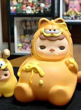 【PUCKY加菲猫限定大号手办】popmart泡泡玛特毕奇加菲猫大娃大号