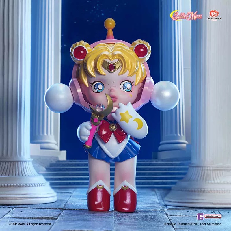 POPMART泡泡玛特SKULLPANDA美少女战士手办SP大娃玩具礼物摆件