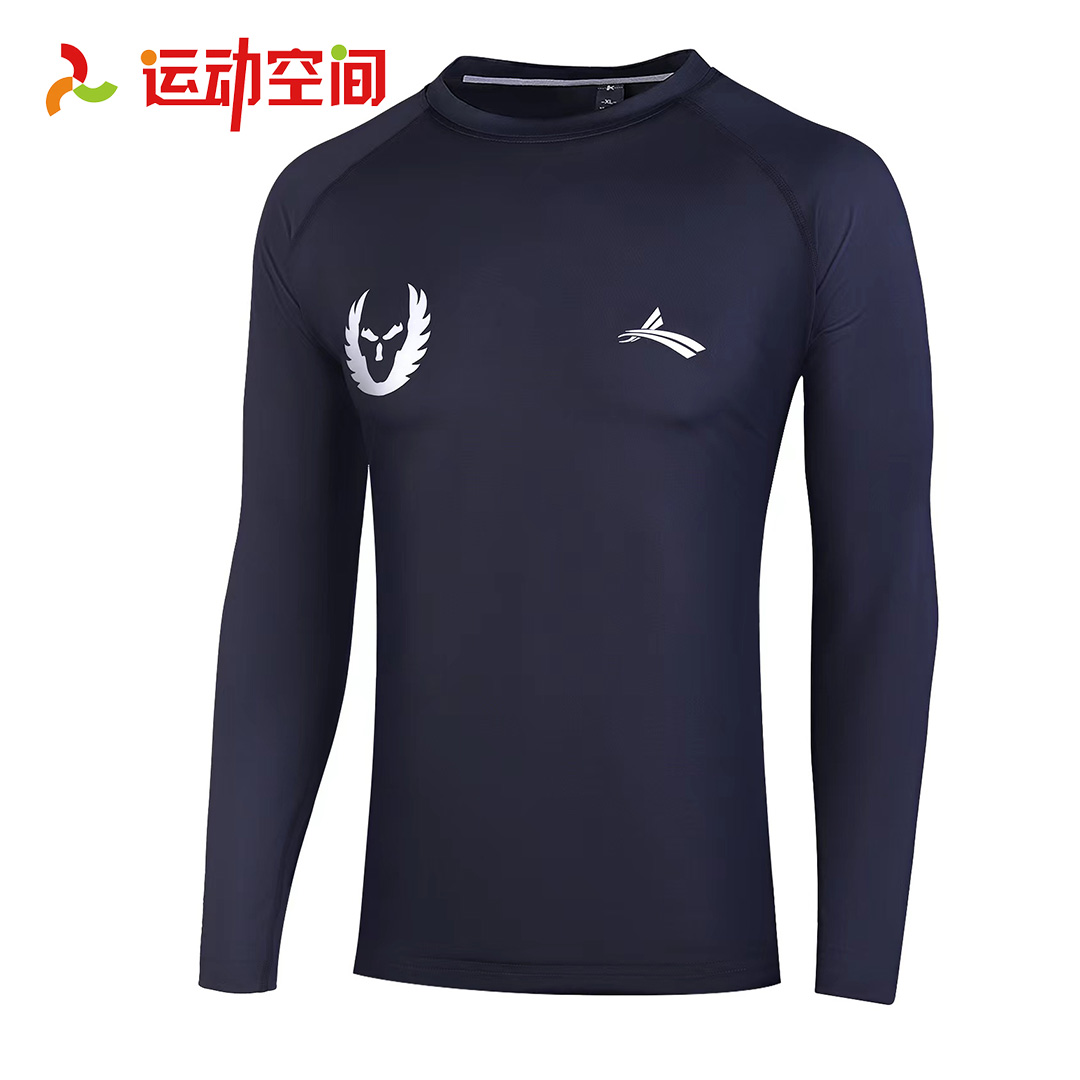 运动服长袖薄绒保暖透气跑步健身