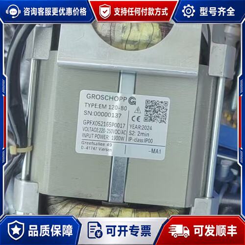议价GROSCHOPP EM 120-80直流电机220-250可维修