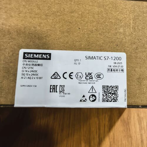 议价保内CPU 1215C，6ES7 215-1A可维修