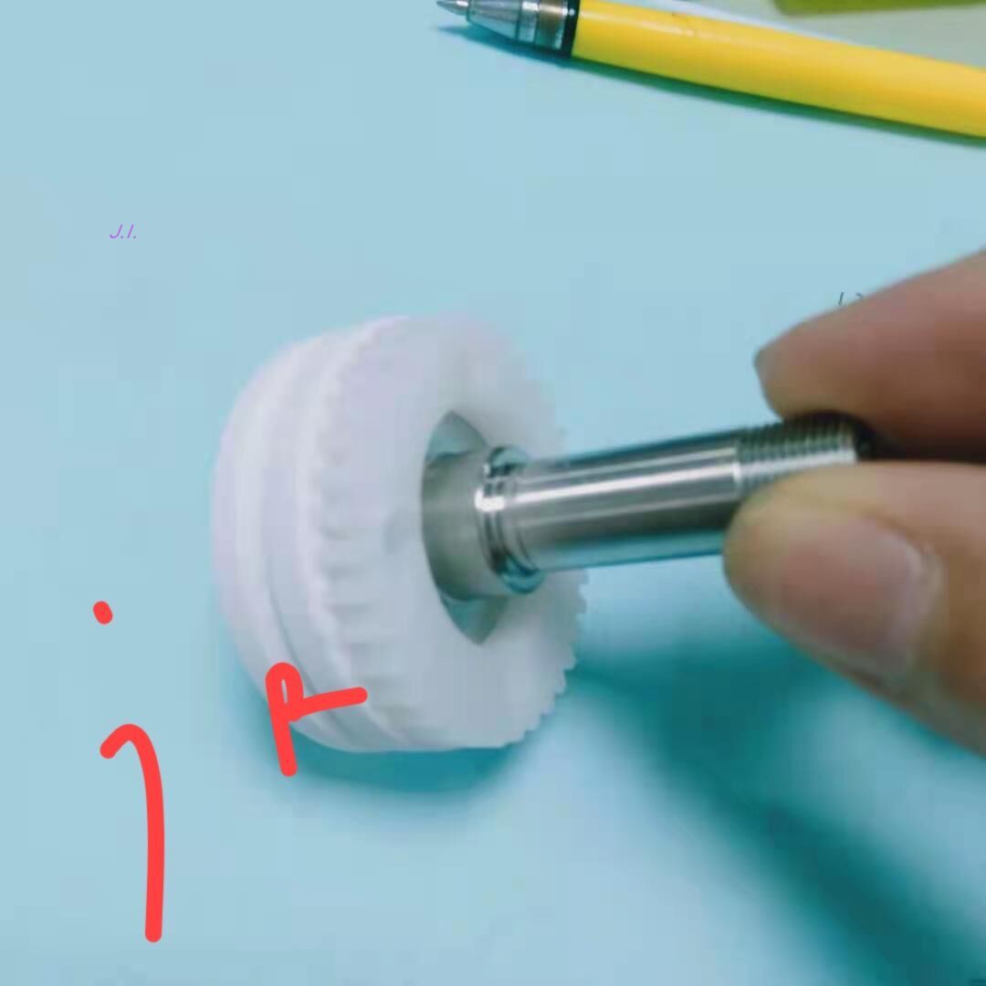 徕通机下机头引线轮 莱通机吸线轮 慢走丝配件不锈钢 陶瓷 胶齿轮