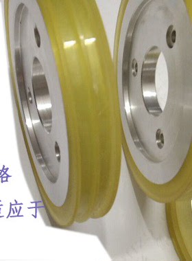 N416牧野机张力轮104 30 14慢走丝U3U6压丝轮6EC100B404滚轮U型槽