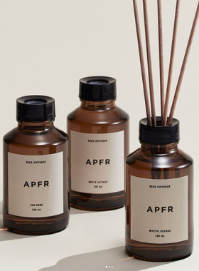 APFR日本自然手作无火香薰小众高级香氛礼物Apotheke Fragrance