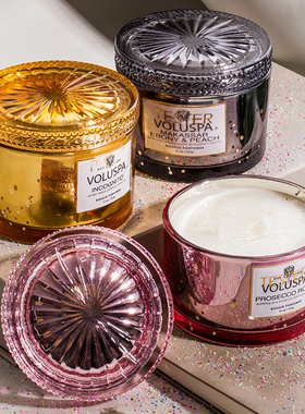 美国Voluspa家居罐香薰蜡烛新年小众氛围礼物新年情人节香氛