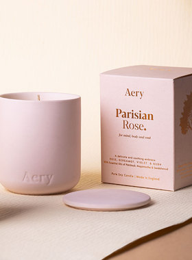AERY香薰蜡烛远方大地英国持久自然精油无烟香氛七夕小众氛围礼物