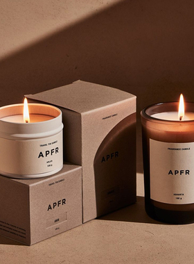 APFR日本天然手作香薰蜡烛香氛精油小众高级香Apotheke Fragrance
