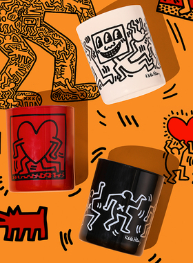 Ligne Blanche 凯斯哈林联名Keith Haring香薰蜡烛小众高级香氛