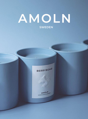 AMOLN瑞典云朵香薰蜡烛北欧浪漫自然成分香氛手工小众新年礼物