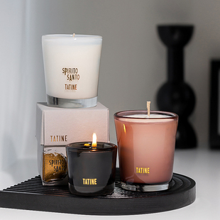 TATINE香薰蜡烛星星之火系列房间卧室室内持久植物精油大豆蜡香氛