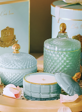 COTE NOIRE香薰蜡烛艺术杯自然精油香氛扩香新年小众氛围礼物