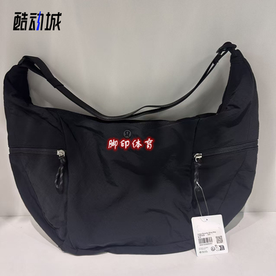 lululemon露露乐蒙13L黑色牛角包