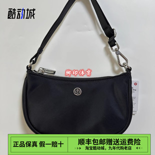 lululemon露露乐蒙 1L City Essentials 手提单肩包 迷你女款黑色