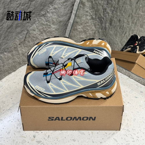 SALOMON萨洛蒙XT-6迷雾蓝户外鞋