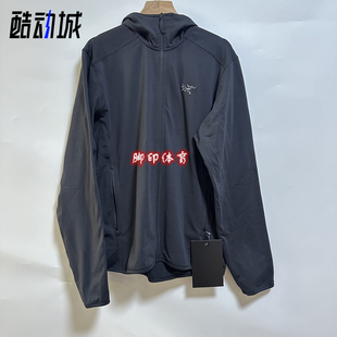 Arcteryx始祖鸟 Kyanite Lightweight Hoody轻量抓绒连帽外套男款