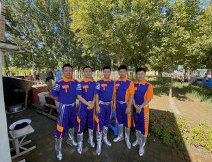 新款咱们工人有力量演出服自豪的建设者舞蹈服劳动者之歌舞台服装