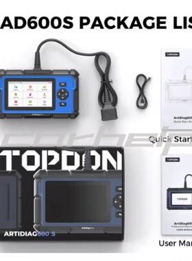 跨境 TOPDON Artidiag 600S AD600S 4 System Diagnostic Scanner