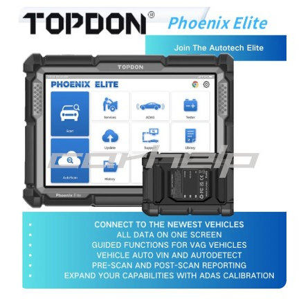 跨境 批发 TOPDON Phoenix Elite Diagnostic & ECU Coding Tools